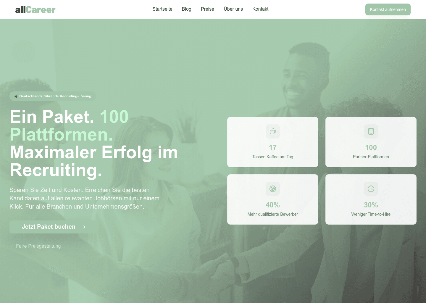 allCareer Website